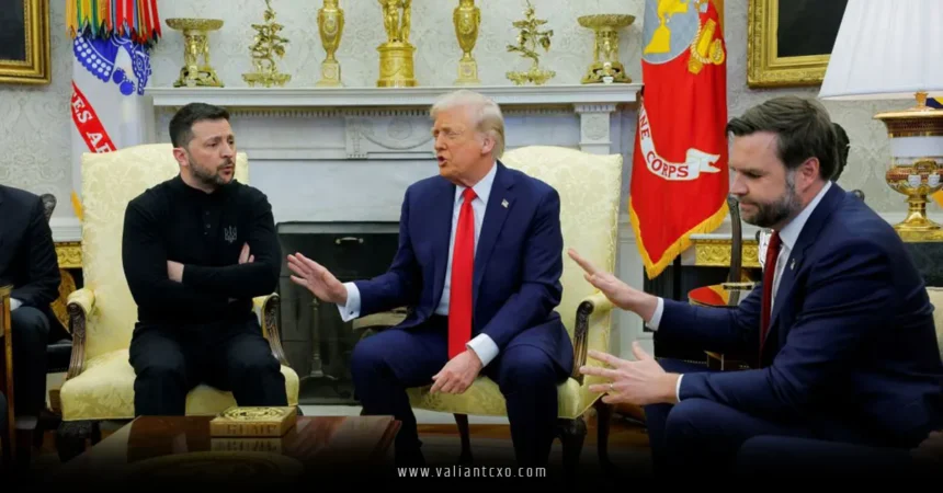 Zelensky Brings Backup To The White House