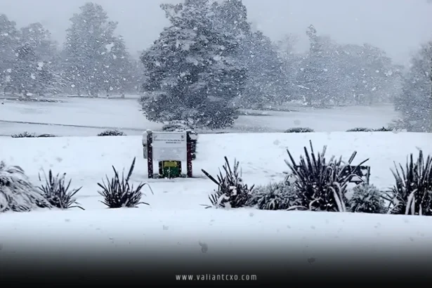 Neige en Australie