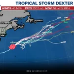 Tropical Storm Dexter Hurricane