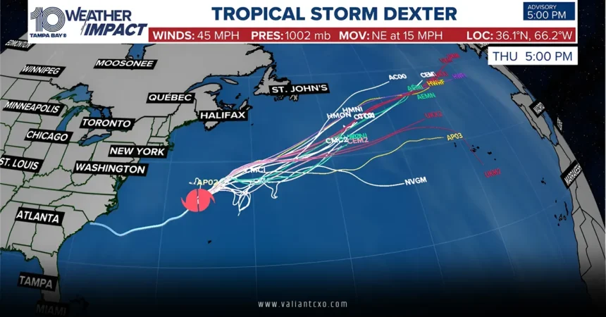 Tropical Storm Dexter Hurricane