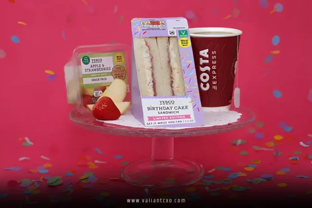 Tesco Birthday Cake Sandwiches